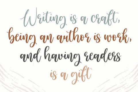 Lambodia Cute Modern Handwritten font Font Balpirick 