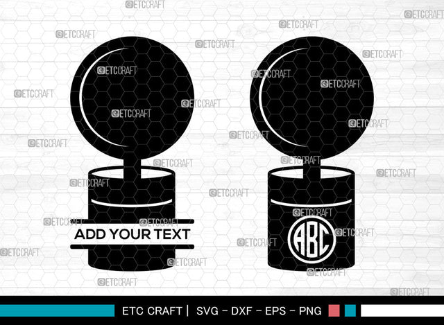 Lamp Monogram SVG, Lamp SVG, Table Lamp Svg, Desk Lamp Icon Svg, Lamp Cuttable Svg, Desk Lamp Svg, Split Monogram SVG ETC Craft 