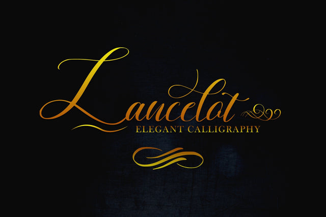 Lancelot Font Jun Creative 