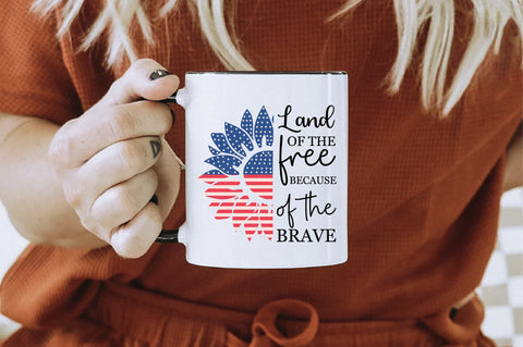 Land Of The Free Because Of The Brave Sublimation Creativeart88 