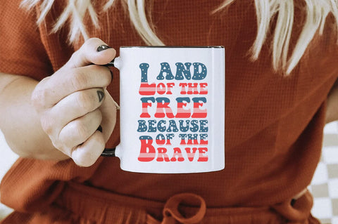 Land Of The Free Because Of The Brave Sublimation Creativeart88 