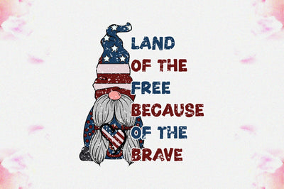 Land Of The Free Because Of The Brave Sublimation Vol-1 Sublimation Jagonath Roy 