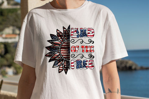land of the free Sublimation SVGArt 