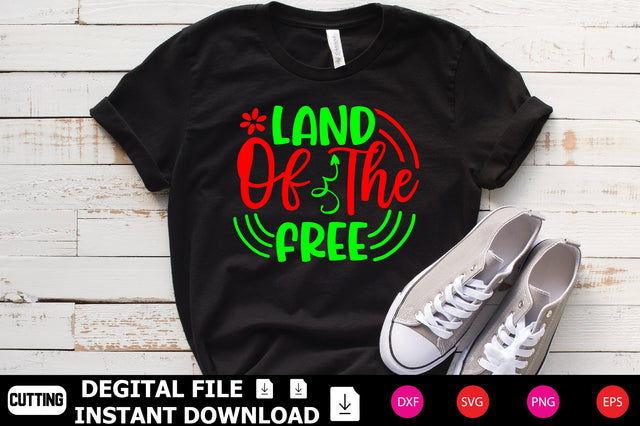Land Of The Free SVG Shahin alam 