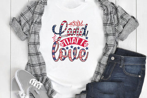 Land That I Love Sublimation SVGArt 
