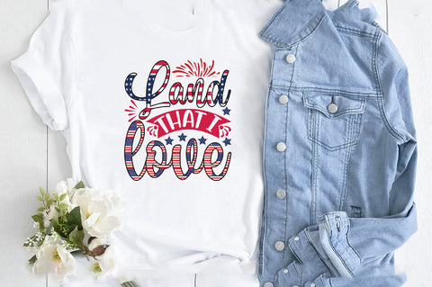 Land That I Love Sublimation SVGArt 