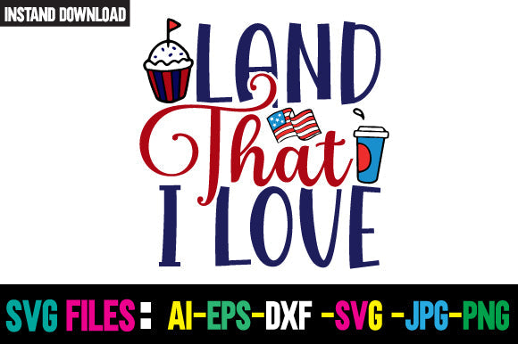 Land That I Love SVG Cut File SVG Newmockups 