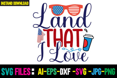 Land That I Love SVG Cut File SVG Newmockups 