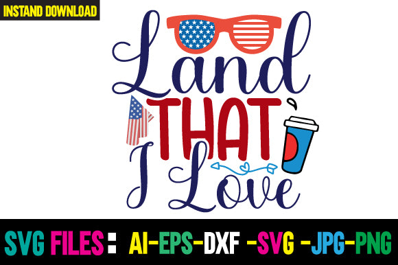 Land That I Love SVG Cut File SVG Newmockups 
