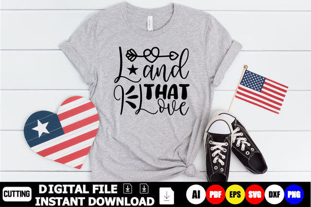Land That I Love SVG Shahin alam 