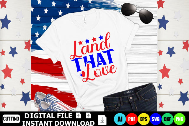 Land That I Love SVG Shahin alam 