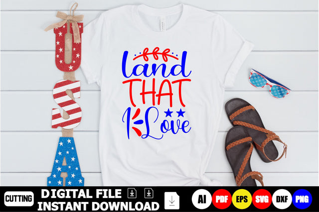 Land That I Love SVG Shahin alam 