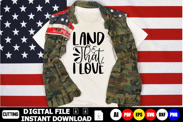 Land That I Love SVG Shahin alam 