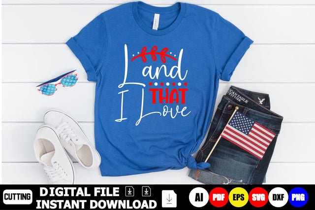 Land That I Love SVG Shahin alam 