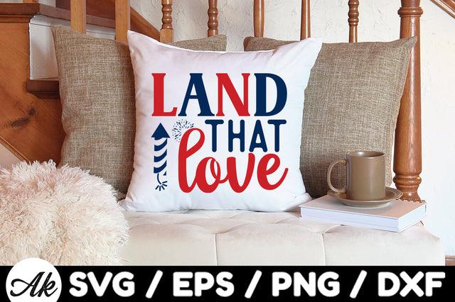 Land that i love svg SVG akazaddesign 