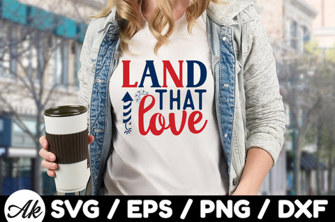 Land that i love svg SVG akazaddesign 