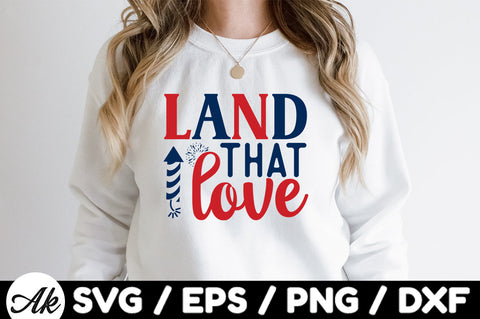 Land that i love svg SVG akazaddesign 