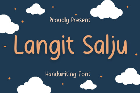 Langit Salju Font Aisyah 