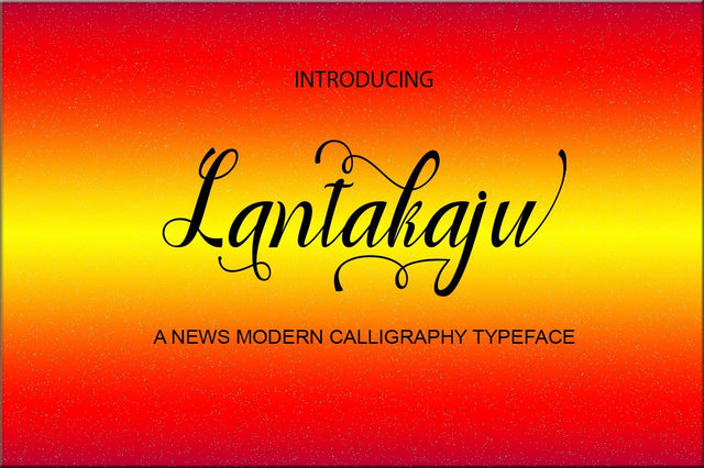 Lantakaju Font Imunstudio