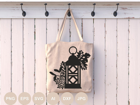 Lantern Svg file Bundle, Fall Cut file, Fall Lamp svg, Halloween, Autumn Leaves, Thanksgiving Outline, Thankfull, Farmhouse, Laser Cut SVG BogeliaVector 