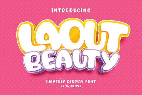Laout Beauty Font twinletter 