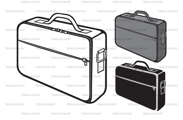 Laptop bag SVG TribaliumArtSF 