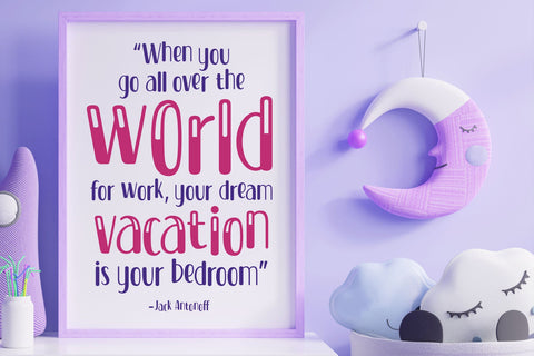 Larantuka - Playful Typeface Font Arterfak Project 