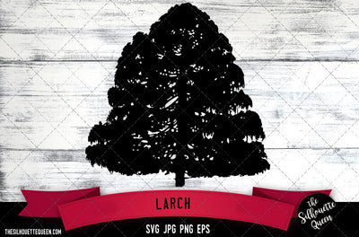 Larch SVG -Vector Art Commercial & Personal Use- Cricut,Silhouette,Cameo,Vinyl Cut SVG Loveleen Kaur 