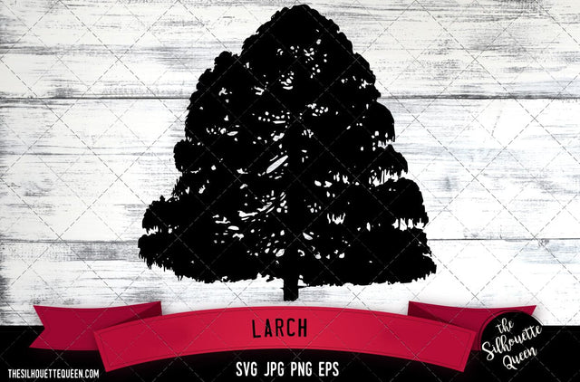 Larch SVG -Vector Art Commercial & Personal Use- Cricut,Silhouette,Cameo,Vinyl Cut SVG Loveleen Kaur 