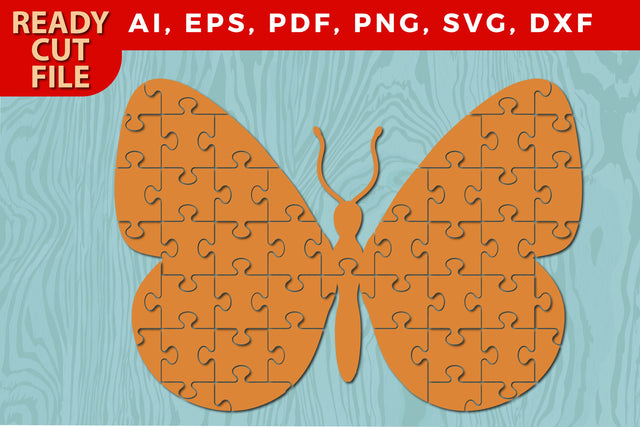 laser butterfly puzzle for kids or adults SVG MD JOYNAL ABDIN 