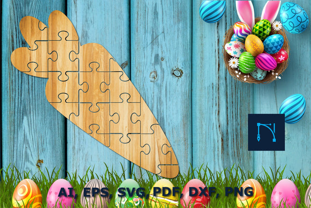 laser cut Carrots puzzle SVG MD JOYNAL ABDIN 