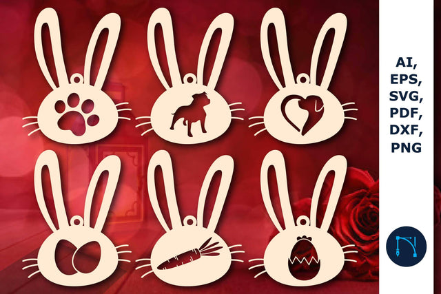 laser cut Cat face custom tag SVG bundle SVG MD JOYNAL ABDIN 