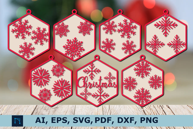 laser cut Christmas Bauble SVG bundle SVG MD JOYNAL ABDIN 
