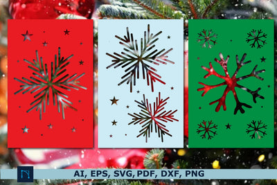 laser cut Christmas gift card SVG bundle SVG MD JOYNAL ABDIN 