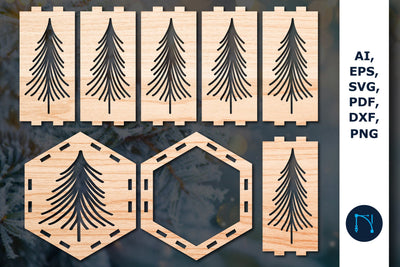 laser cut Christmas lantern SVG bundle SVG MD JOYNAL ABDIN 