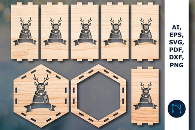 laser cut Christmas lantern SVG bundle SVG MD JOYNAL ABDIN 