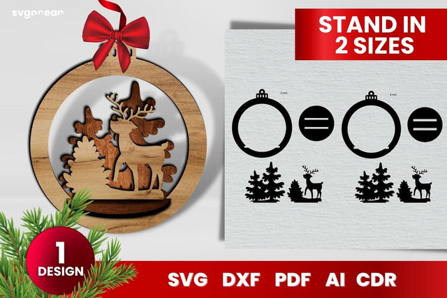 Laser Cut Christmas Toys SVG | 3D Layered | Glowforge SVG SvgOcean 