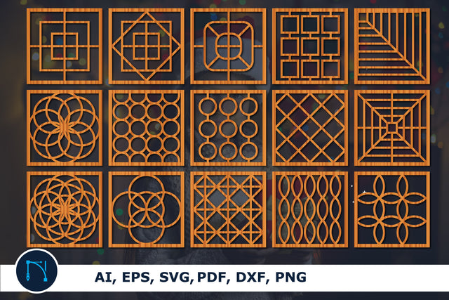 laser cut Coasters Grill SVG bundle SVG MD JOYNAL ABDIN 