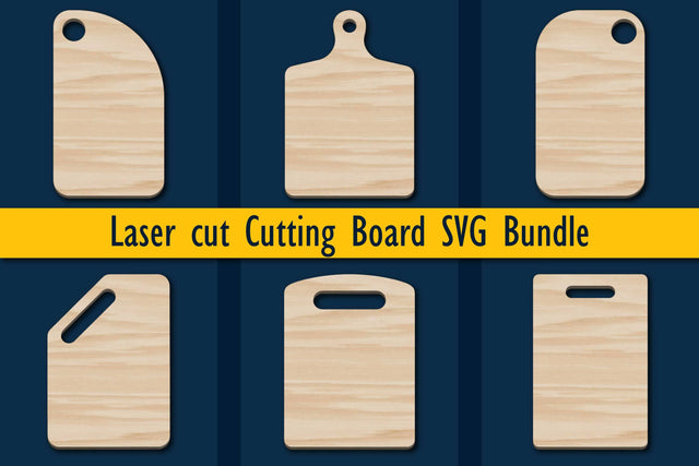 Laser cut Cutting Board SVG bundle SVG MD JOYNAL ABDIN 