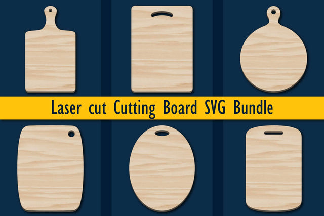Laser cut Cutting Board SVG bundle SVG MD JOYNAL ABDIN 