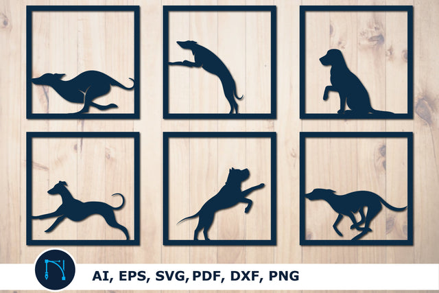 laser cut decorative dog SVG bundle SVG MD JOYNAL ABDIN 