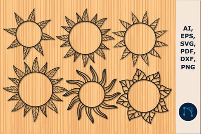 Laser Cut Decorative leaf Coaster bundle SVG MD JOYNAL ABDIN 