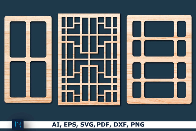 Laser cut Door SVG cut file Bundle SVG MD JOYNAL ABDIN 