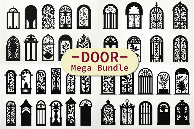 Laser Cut Door SVG Mega Bundle SVG MD JOYNAL ABDIN 