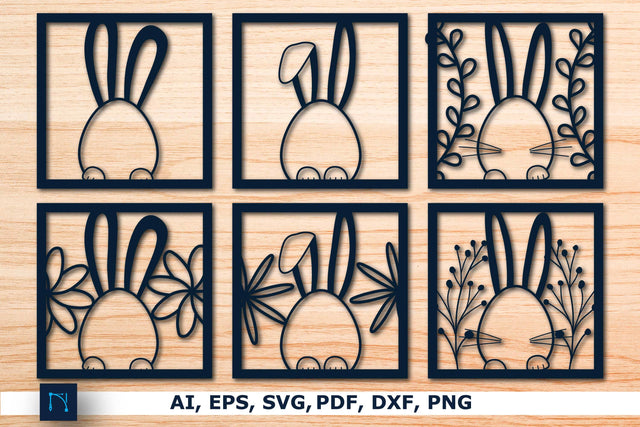 Laser-cut Easter Day Decor SVG bundle SVG MD JOYNAL ABDIN 