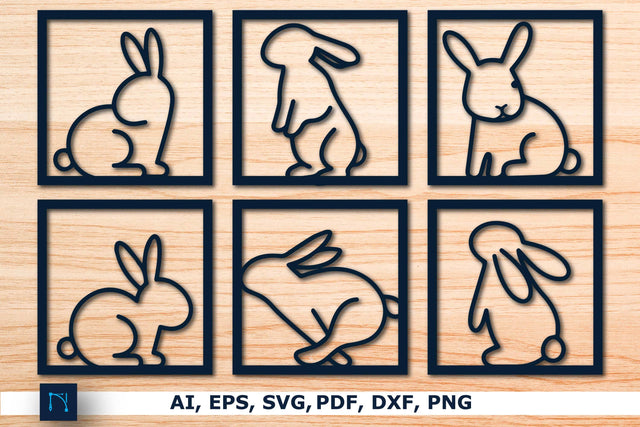 Laser-cut Easter Day Decor SVG bundle SVG MD JOYNAL ABDIN 