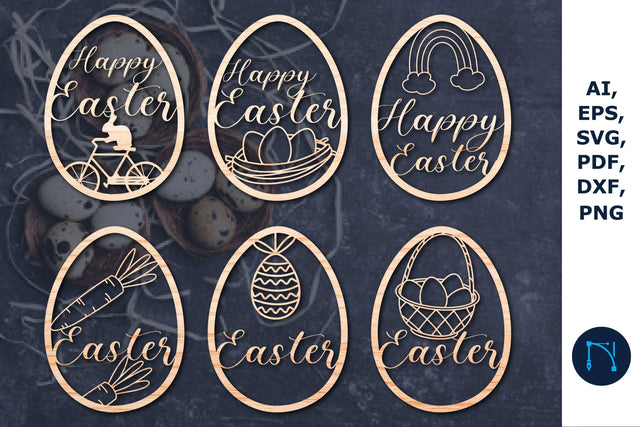 laser cut Easter Egg Decor SVG bundle SVG MD JOYNAL ABDIN 