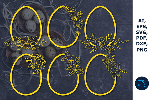 laser cut Easter Egg Decor SVG bundle SVG MD JOYNAL ABDIN 