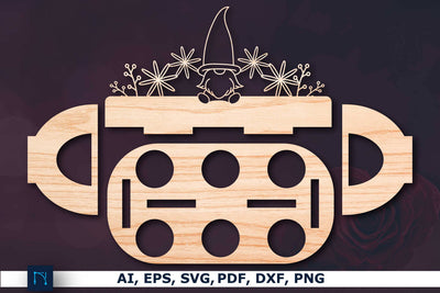 laser cut easter egg holder SVG Template SVG MD JOYNAL ABDIN 