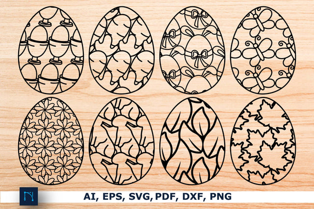 laser cut easter Egg SVG Bundle SVG MD JOYNAL ABDIN 